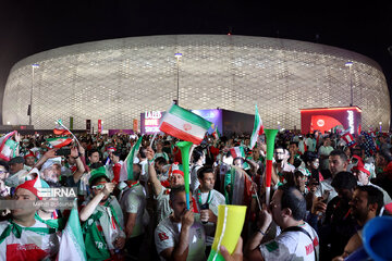 Iran vs USA fans in World Cup 2022