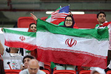 Iran vs USA fans in World Cup 2022