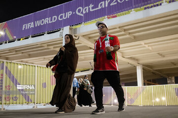 Iran vs USA fans in World Cup 2022