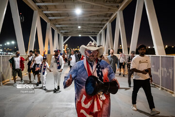 Iran vs USA fans in World Cup 2022