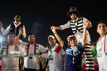 Iran vs USA fans in World Cup 2022