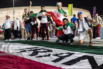 Iran vs USA fans in World Cup 2022