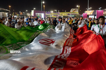 Iran vs USA fans in World Cup 2022