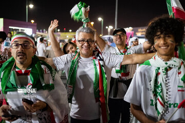 Iran vs USA fans in World Cup 2022