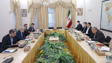 La réunion tripartite des délégations politiques de l'Iran, de la Chine et de la Russie à Vienne