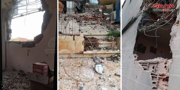 تجاوز ترکیه به حومه حسکه/ شهرک ابوراسین در وحشت و ویرانی