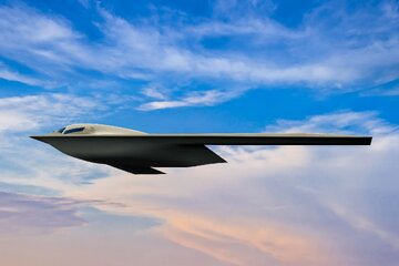 جنگ افزار جدید آمریکا؛ بمب افکن در آسمان، پرنده روی صفحه رادار