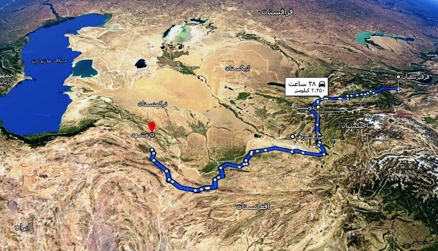 برنامه‌ریزی برای استفاده از کریدور "کتای" با هدف افزایش مبادلات با چین