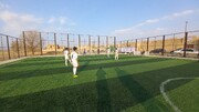 رویای فوتبالی ۲ روستای همدان با اعتبارات سفر رییس جمهور تحقق یافت 
