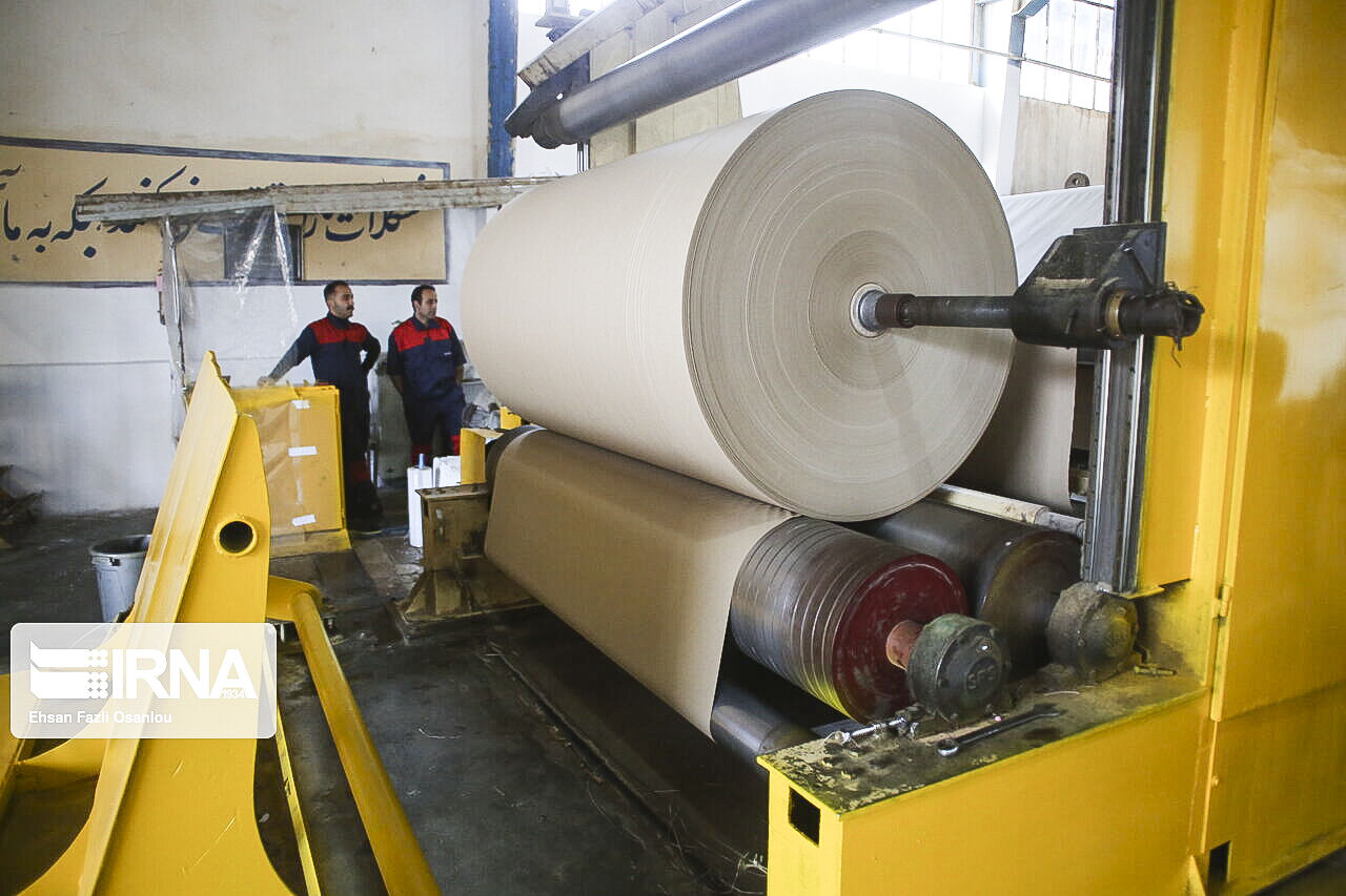 امسال، رکورد ماهیانه تولید کاغذ شکسته شد امسال، رکورد ماهیانه تولید کاغذ شکسته شد