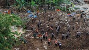 رانش زمین در کلمبیا جان ۳۳ نفر را گرفت