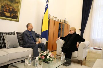 دیدار امیرعبداللهیان با وزیرخارجه بوسنی و هرزگوین
