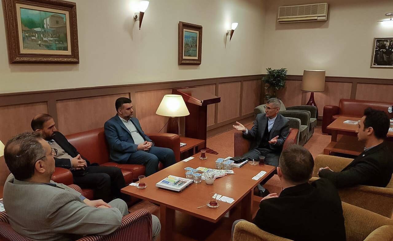 مدیرعامل خانه کتاب ایران با رئیس نمایشگاه کتاب استانبول دیدار کرد