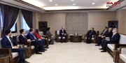 دیدار فرستاده ویژه سازمان ملل با وزیر خارجه سوریه در دمشق