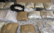 Seizure of 3 tons of drugs in SE Iran