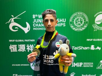 Wushu taolu/Mondial-2022: 3 médailles d'or et 1 d'argent pour l’Iran 