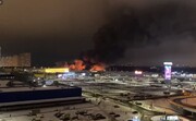 جزئیات آتش‌سوزی گسترده در مسکو + فیلم