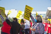 Tausende Beschäftigte von 15 großen amerikanischen Flughäfen treten in den Streik
