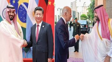 دهن کجی ولیعهد سعودی به آمریکا در دیدار با رئیس جمهور چین