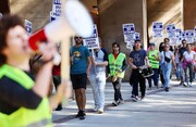 چهارمین هفته اعتصاب دانشگاهیان کالیفرنیا 