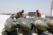 ریختن بمب های آمریکایی «JDAM» روی سر یمنی ها