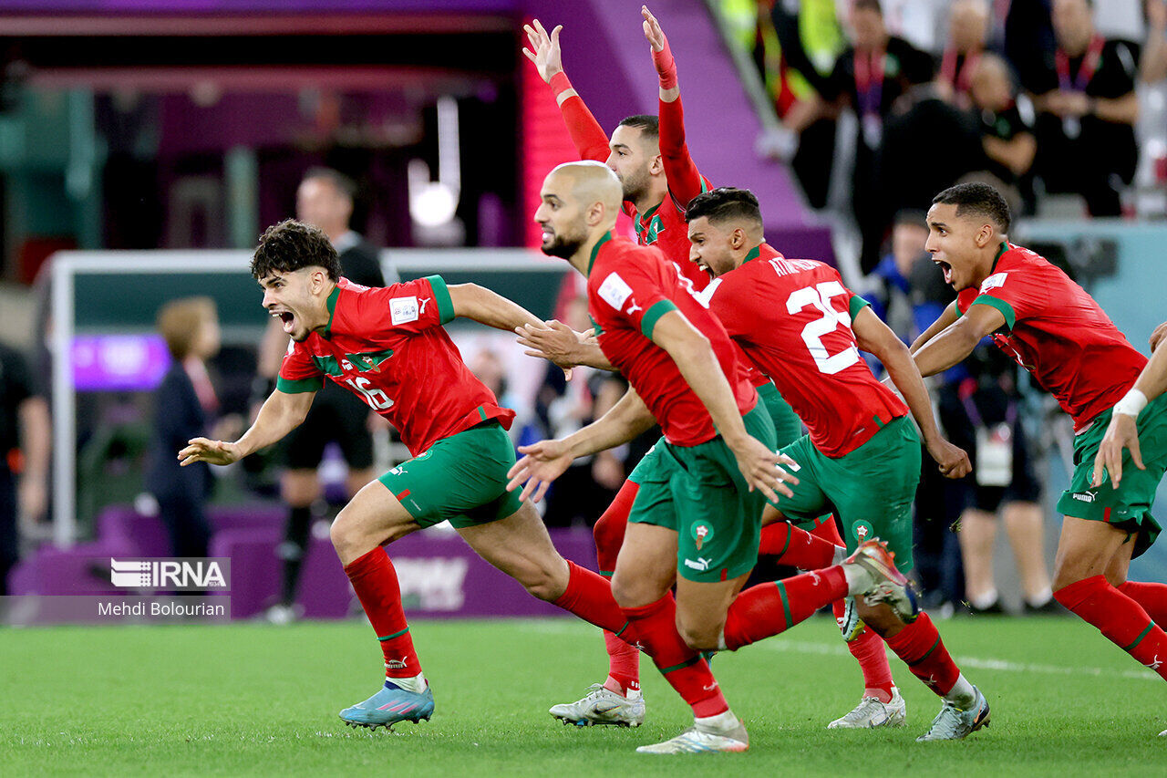 درخشش مراکش در یک چهارم جام جهانی دور از پیش‌بینی‌ها رقم خورد 