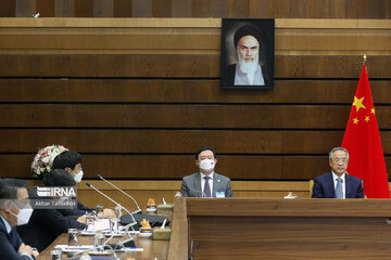 Iran-China comprehensive cooperation program meeting