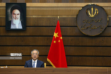 Iran-China comprehensive cooperation program meeting