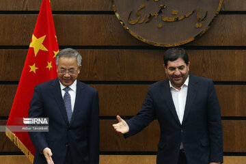 Iran-China comprehensive cooperation program meeting