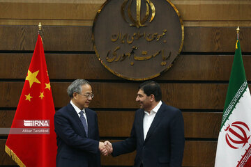 Iran-China comprehensive cooperation program meeting