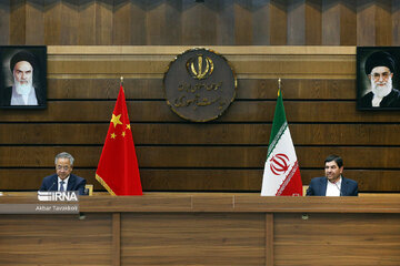 Iran-China comprehensive cooperation program meeting