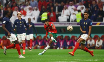 Coupe du monde 2022 : en image une demi-finale opposant la France et le Maroc