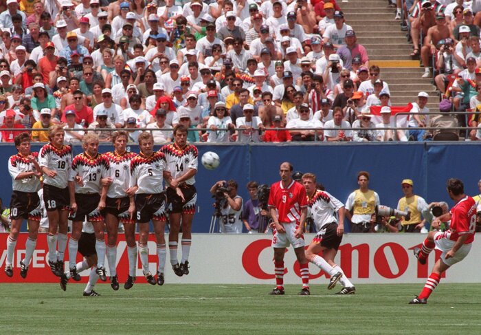 جام جهانی ۱۹۹۴؛ پاسخ گل به خودی با گلوله