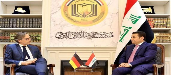 مقابله با تروریسم و برچیدن اردوگاه الهول، محور دیدار مشاور امنیت ملی عراق و همتای آلمانی