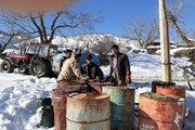 هزار و ۶۰۰ لیتر نفت سفید میان خانوارهای روستایی زنجان توزیع شد