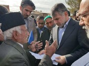 وزیر جهاد کشاورزی پای درد دل دامداران شهرستان سرایان نشست