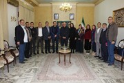 دیدار سفیر ایران در لبنان با فعالان رسانه ای و روزنامه نگاران لبنانی