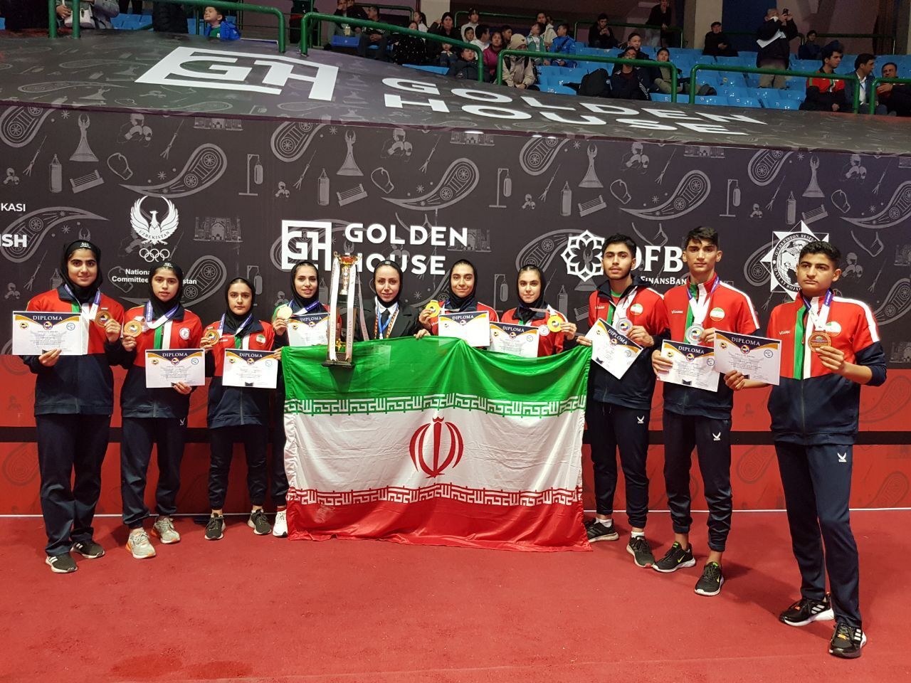 Iranian karatekas win 6 bronze medals in Asian Championship