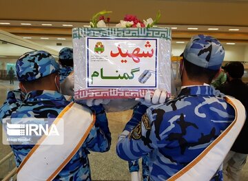 بوشهری ها به استقبال پیکرهای سه شهید گمنام آمدند