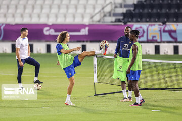 Coupe du monde 2022 : l'entraînement de l'équipe de France de football