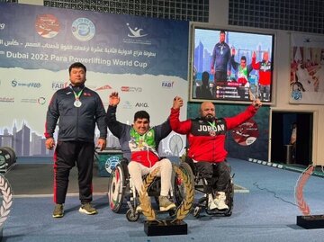 Championnat du monde para-haltérophilie à Dubaï : l'équipe nationale d’Iran se termine avec 10 médailles