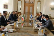 ایران اور نکاراگوا کے  وزرائے خارجہ کے درمیان ملاقات