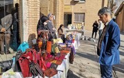 نمایشگاه عرضه محصولات تولیدی مددجویان بهزیستی در کرمانشاه دایر شد