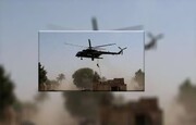 عملیات هلی برن اشغالگران آمریکایی در الحسکه سوریه
