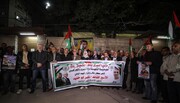 مردم غزه شهادت اسیر فلسطینی دربند رژیم صهیونیستی را محکوم کردند