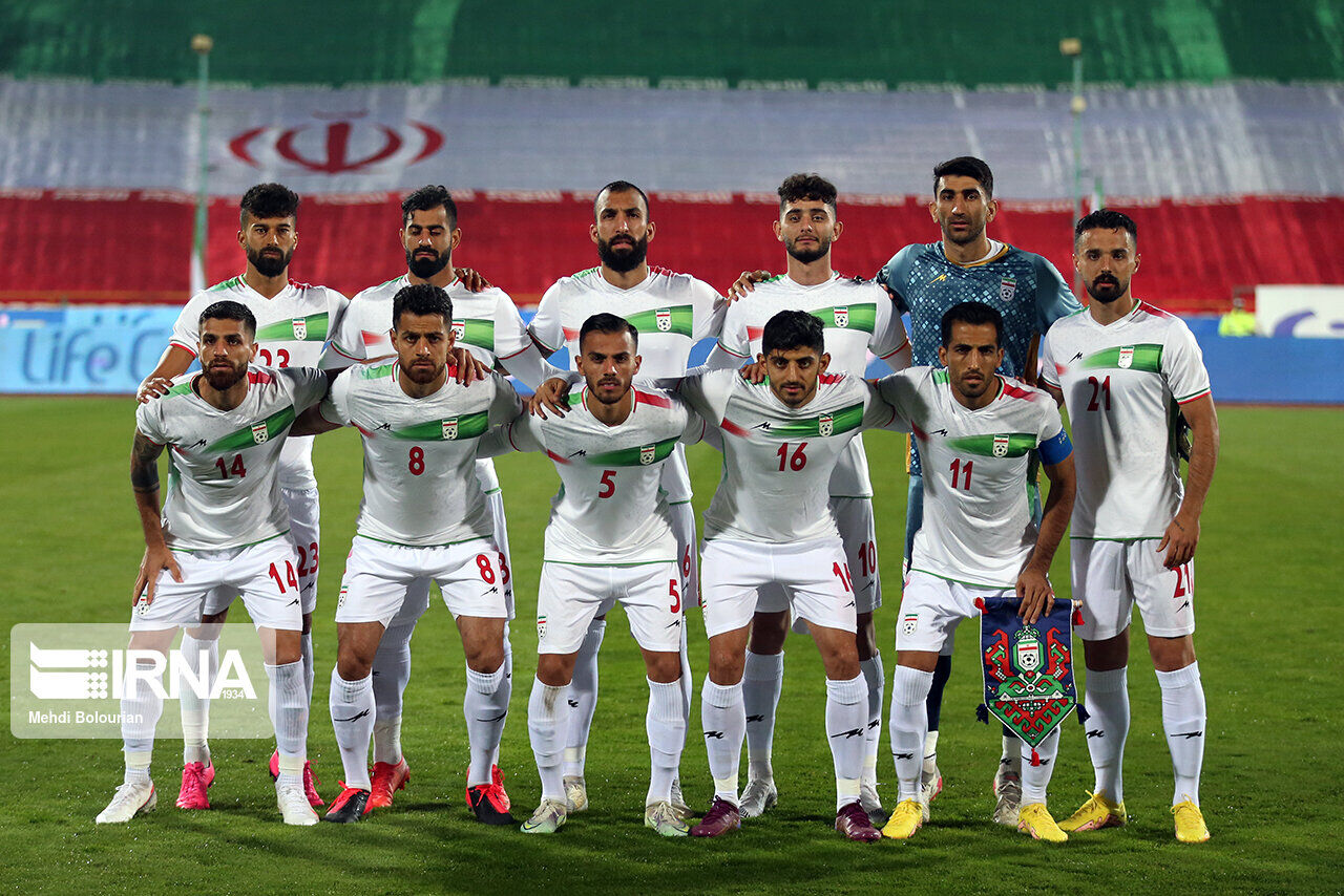 La selección iraní de fútbol, 2ª de Asia y 24ª a nivel mundial IRNA