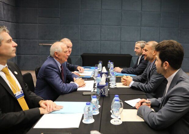 Amir Abdollahian und Borrell treffen sich in Jordanien