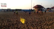 نخستین برد موج گناوه در مرحله نهایی لیگ دسته اول فوتبال ساحلی
