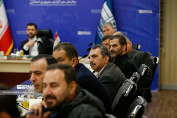 Meetings of IRNA chief with Syrian media delegation and head Avapress