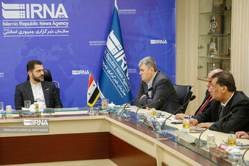 Meetings of IRNA chief with Syrian media delegation and head Avapress
